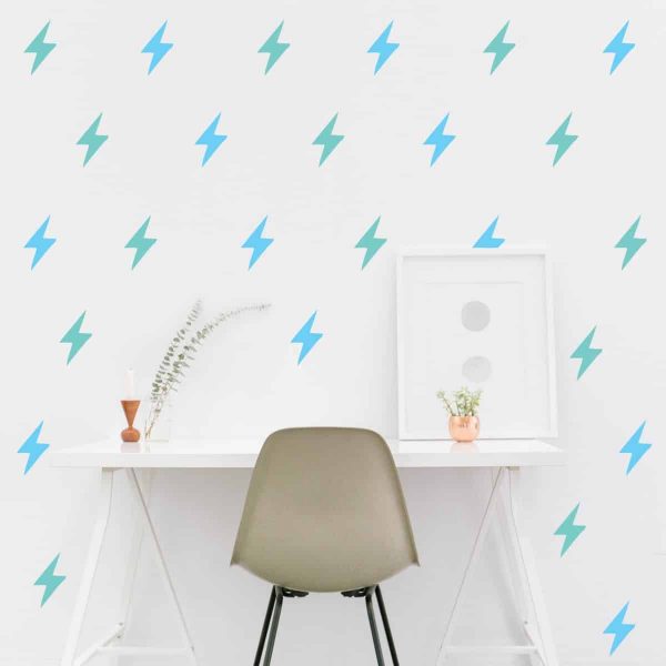 Lighting Bolt Wall Decal - Image 2