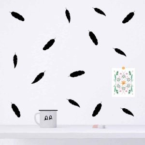 Feather Pattern Decal