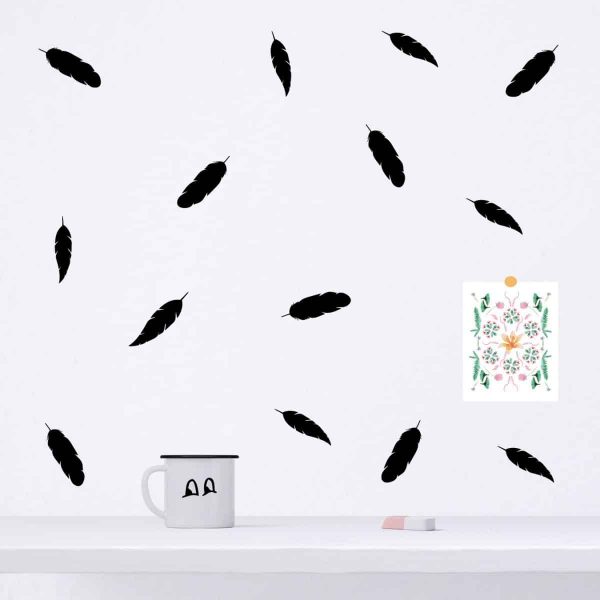 Feather Pattern Decal