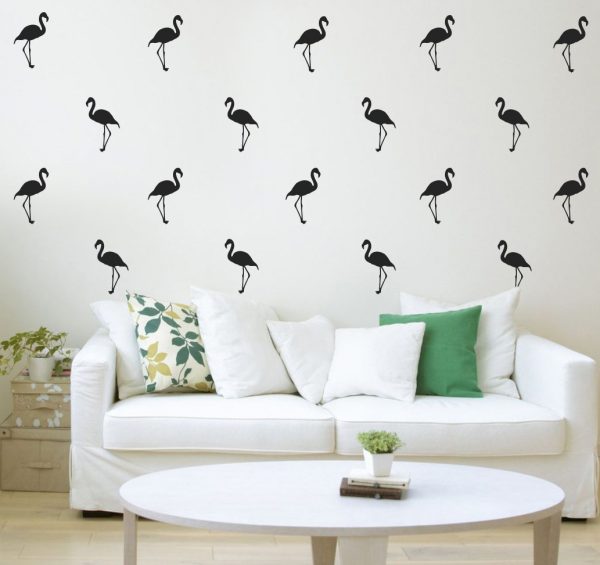 Pink Flamingos Wall Decal - Image 3