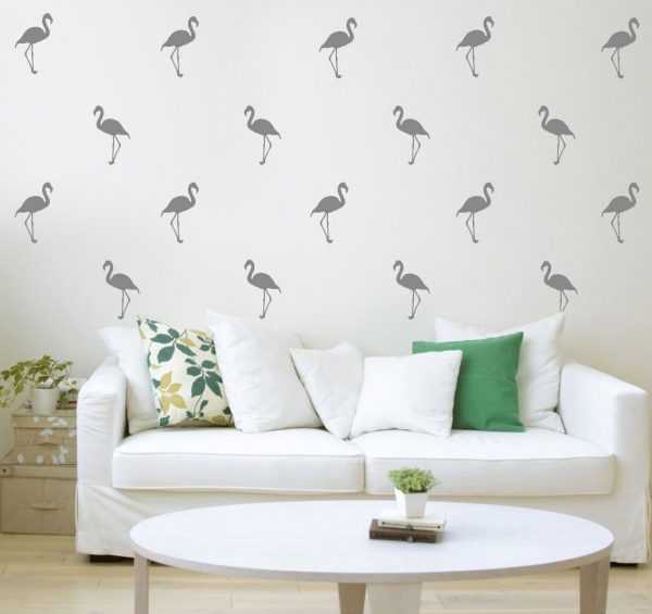 Pink Flamingos Wall Decal - Image 4
