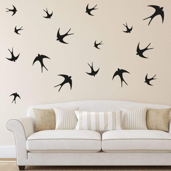 Swallow Wall Pattern