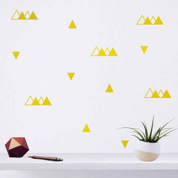 Black Triangle Wall Decals - Image 2
