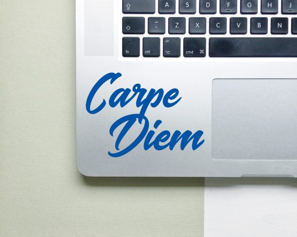 Carpe Diem Laptop Decal - Image 4