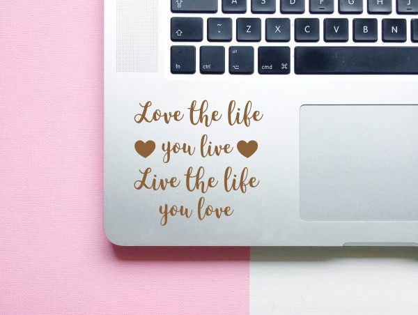 Quote Laptop Decal - Image 5