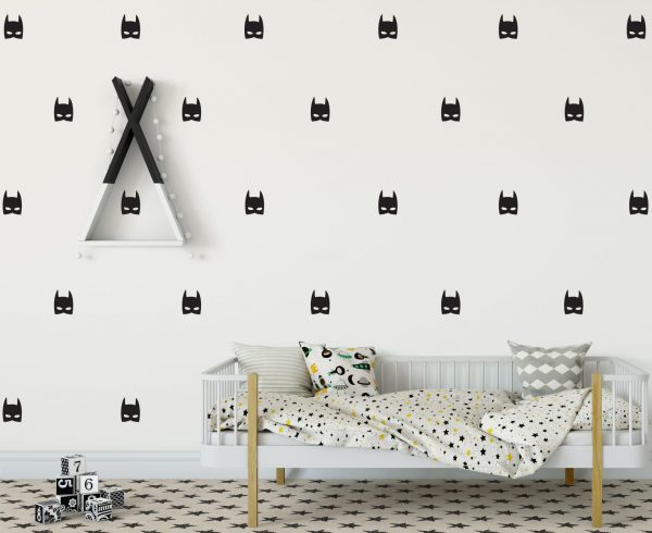 Batman Mask Superhero Wall Decal