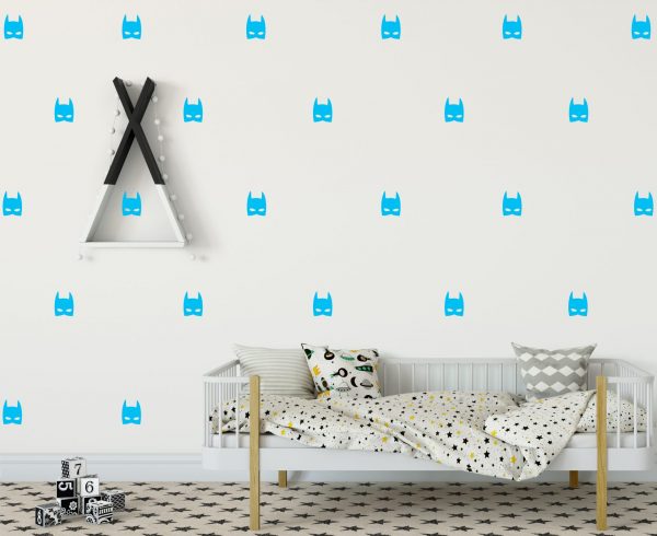 Batman Mask Superhero Wall Decal - Image 2