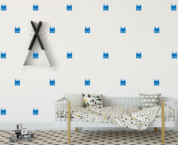 Batman Mask Superhero Wall Decal - Image 5
