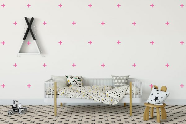 Cross Plus Sign Wall Decal - Image 2