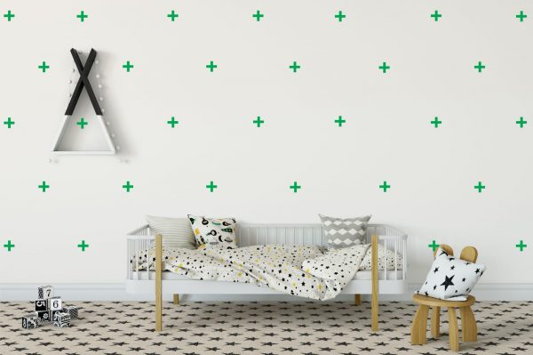 Cross Plus Sign Wall Decal - Image 3