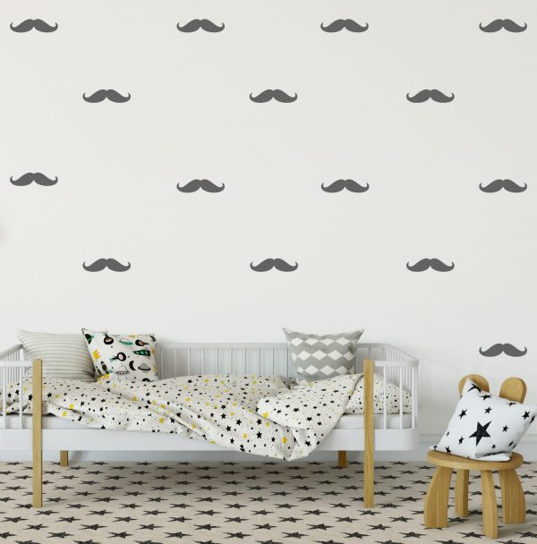 Moustache Wall Decal - Image 2