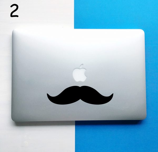 Moustache Laptop Decal - Image 2
