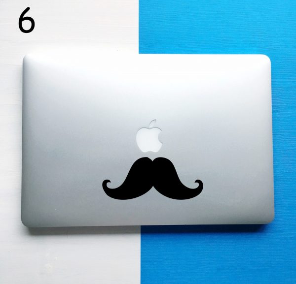 Moustache Laptop Decal - Image 6