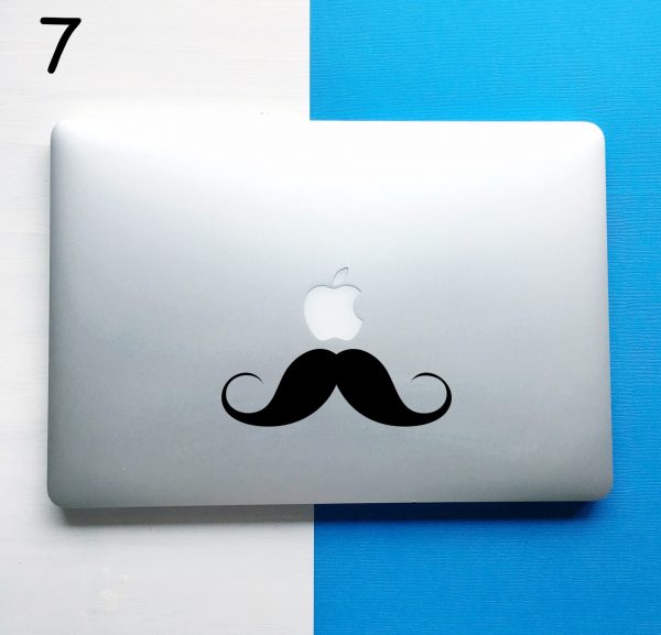 Moustache Laptop Decal - Image 7