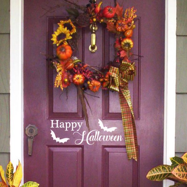 Happy Halloween Door Decal