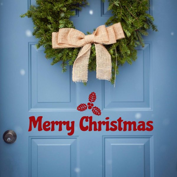 Merry Christmas Door Sign