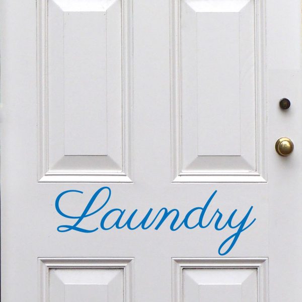Laundry Door Decal - Image 3