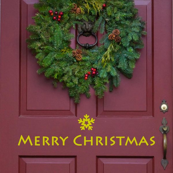 Merry Christmas Decal