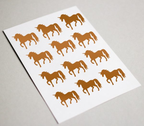 Unicorn Vinyl Stickers/Labels - Image 3