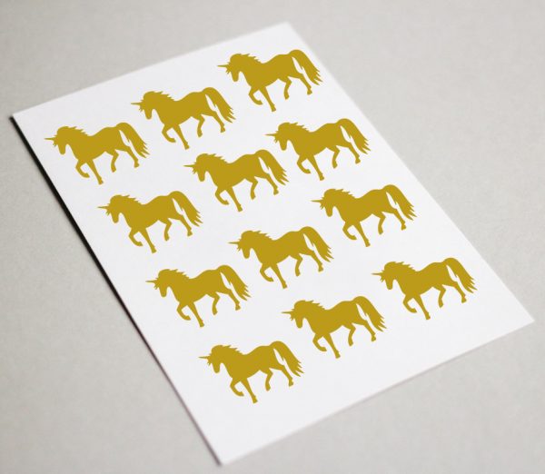 Unicorn Vinyl Stickers/Labels