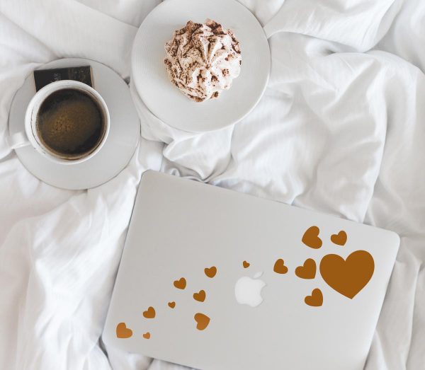 Heart Laptop Stickers - Image 3