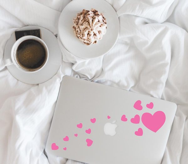 Heart Laptop Stickers - Image 5