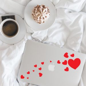 Heart Laptop Stickers