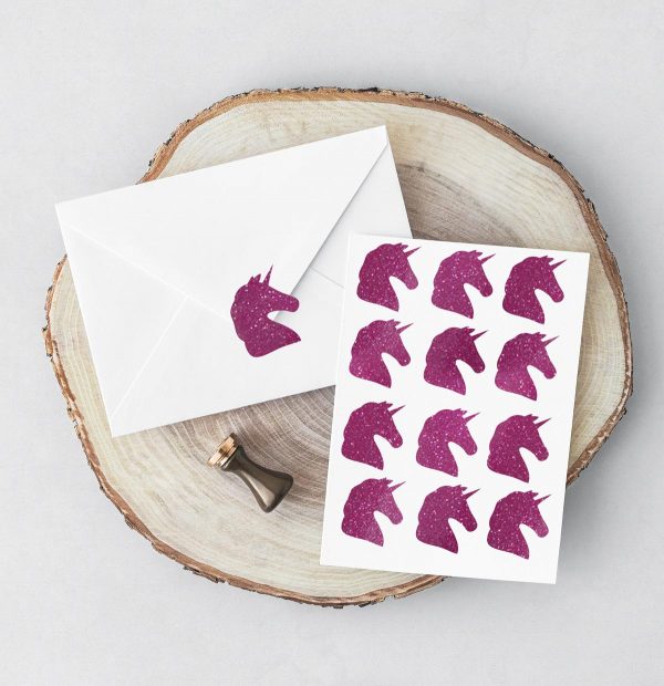 Unicorn Vinyl Stickers/Labels