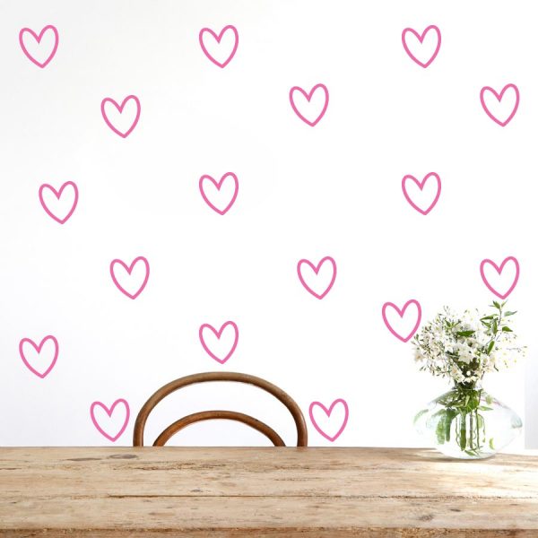 Heart Wall Decals - Image 2