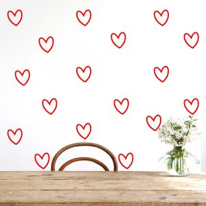 Heart Wall Decals