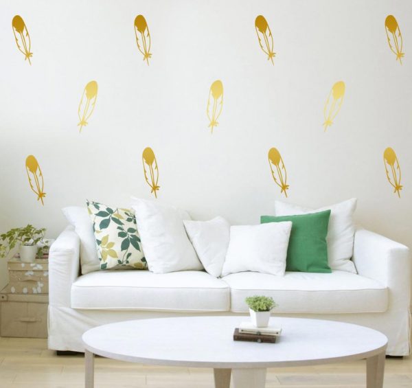 Feather Wall Decals