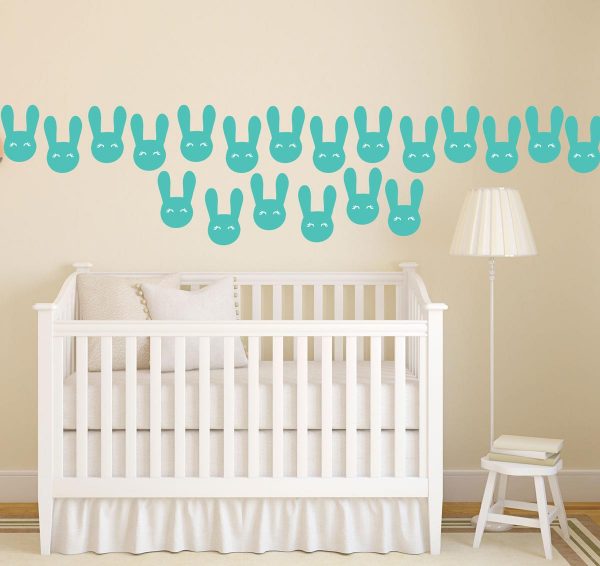 Rabbit Nursery Decal - Image 3
