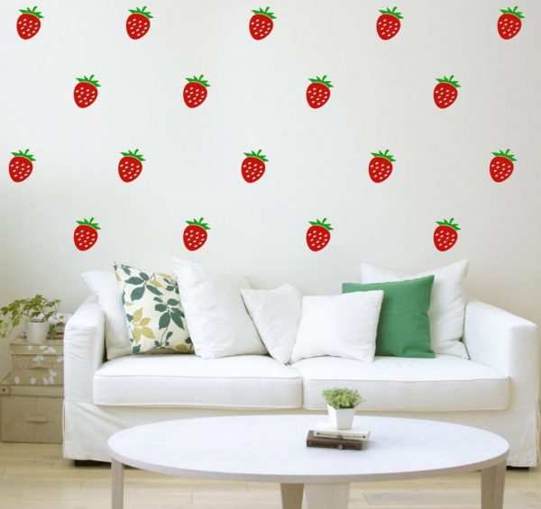 Sweet Strawberry Decals
