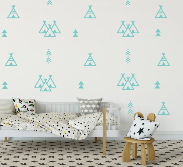 Wigwam/Tee Pee Wall Decal - Image 3