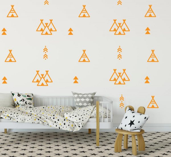 Wigwam/Tee Pee Wall Decal - Image 4
