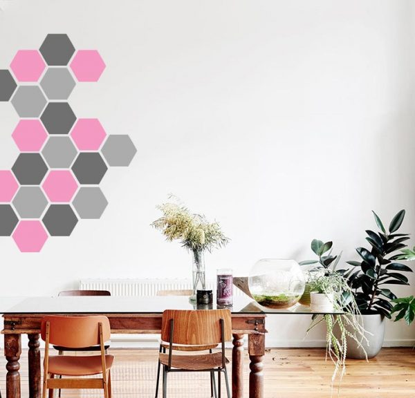 Hexagon/Honeycomb Wall Decals