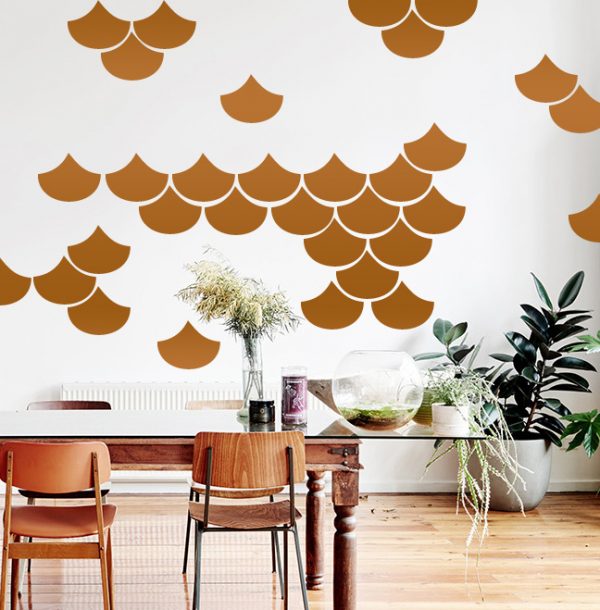 Mermaid Scale Wall Decal