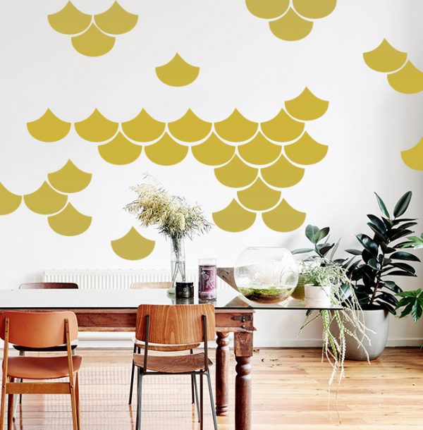 Mermaid Scale Wall Decal - Image 3