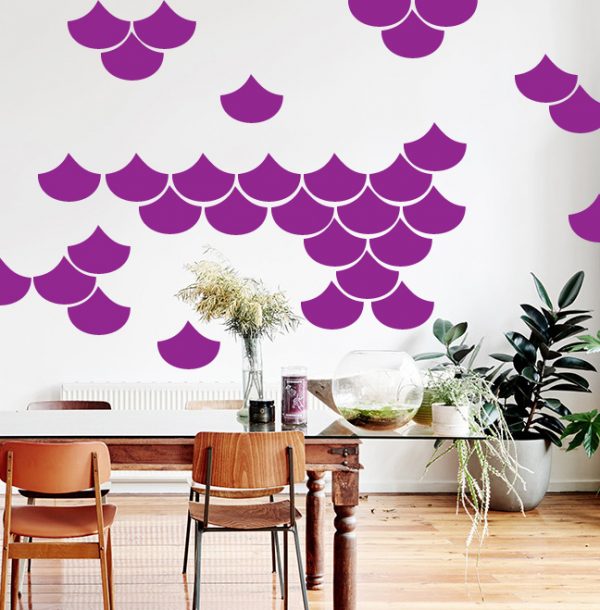 Mermaid Scale Wall Decal - Image 6