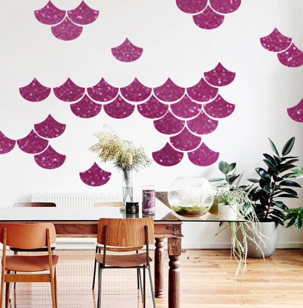 Mermaid Scale Wall Decal - Image 5