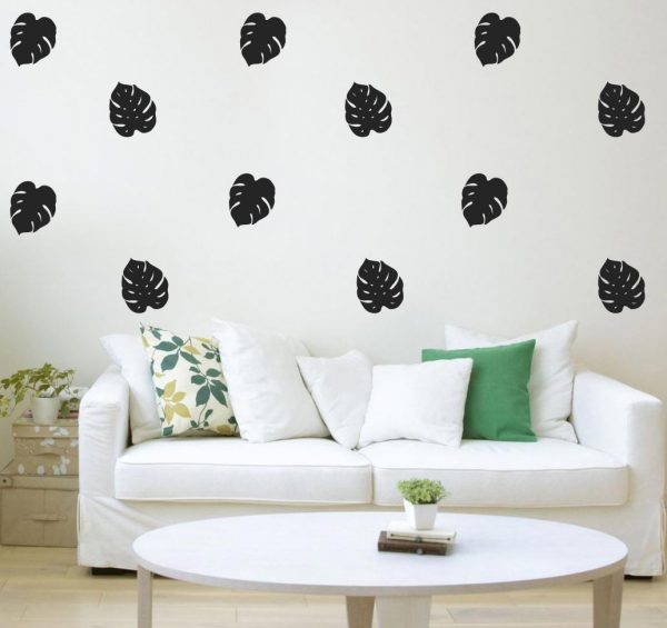 Tropical Leaf/Monstera Plant Wall Stickers - Image 6