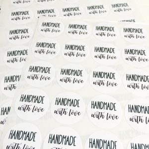 Handmade With Love Labels