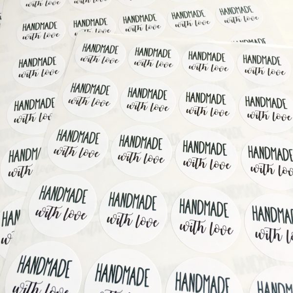 Handmade With Love Labels