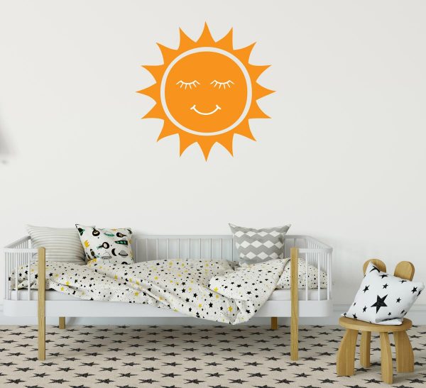 Smiling Sun Wall Decal - Image 8
