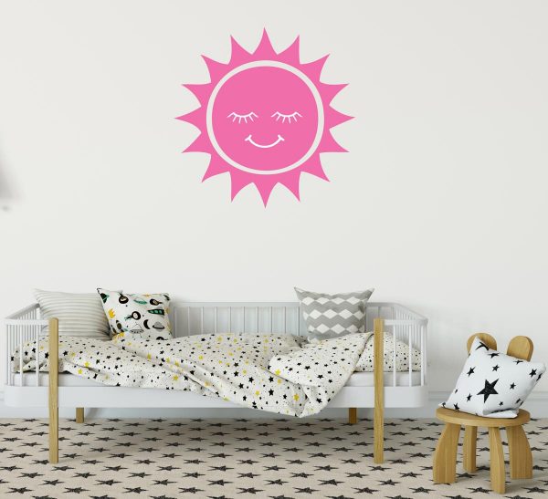 Smiling Sun Wall Decal - Image 6