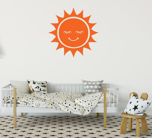 Smiling Sun Wall Decal - Image 5