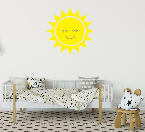 Smiling Sun Wall Decal - Image 7