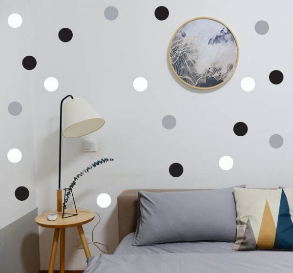 Multi-Colour Polka Dot Decals