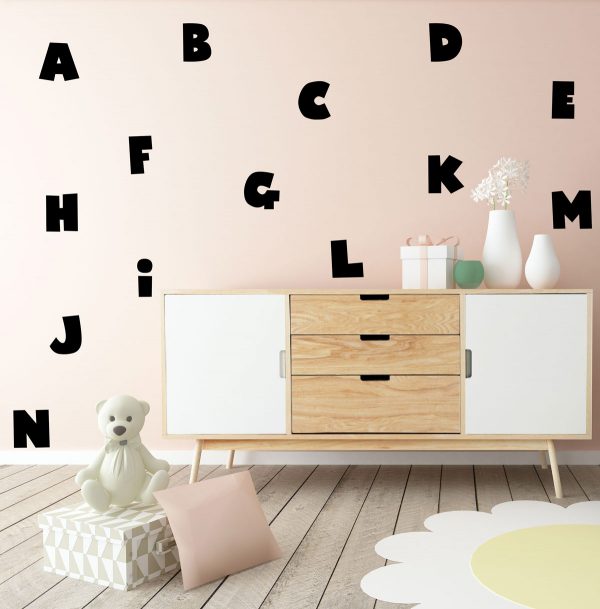 26 Alphabet/ABC letter vinyl decals - Image 2