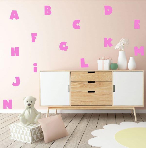 26 Alphabet/ABC letter vinyl decals - Image 3